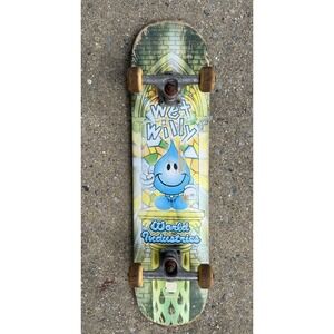 World Industries Wet Willy Skateboard Complete 53mm Wheels Vintage Style